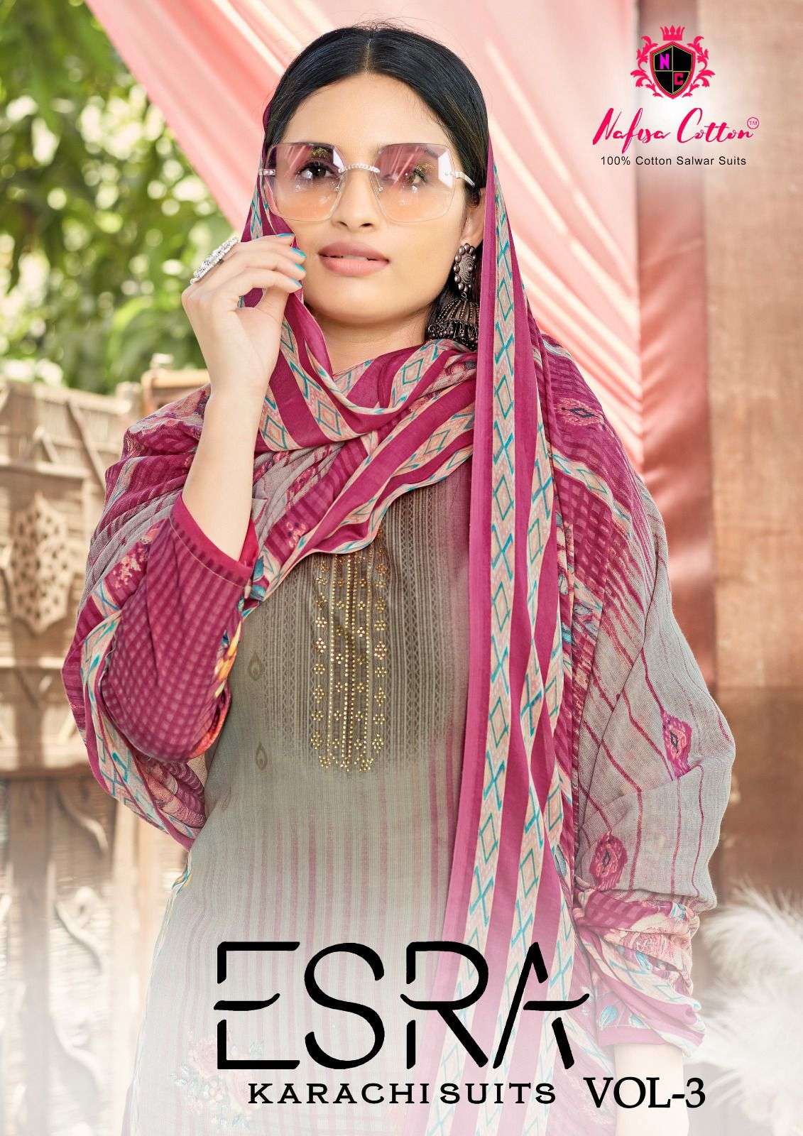 NAFISA COTTON ESRA KARACHI SUITS VOL 3